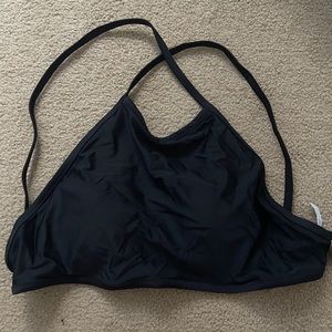 Black Aerie Halter Bikini Top